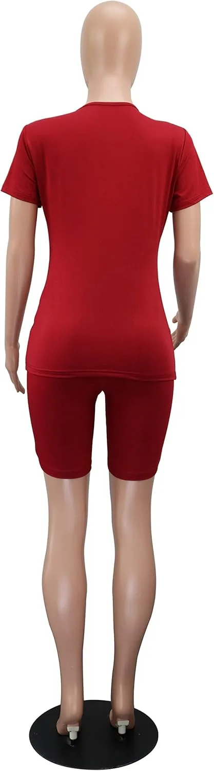 WPNAKS Women Tracksuit Sports Suit Crop Top Pants Outfit Yoga Workout High Waist Tight 2Pcs Outfit Set