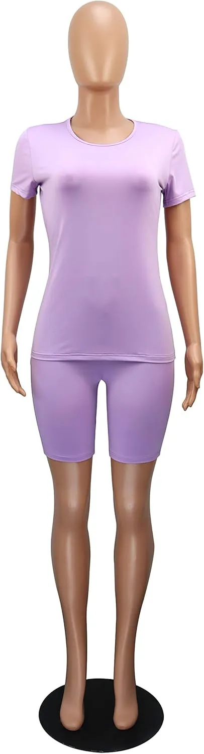 WPNAKS Women Tracksuit Sports Suit Crop Top Pants Outfit Yoga Workout High Waist Tight 2Pcs Outfit Set