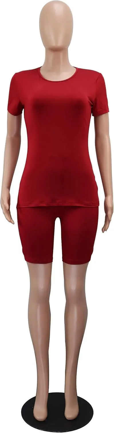 WPNAKS Women Tracksuit Sports Suit Crop Top Pants Outfit Yoga Workout High Waist Tight 2Pcs Outfit Set