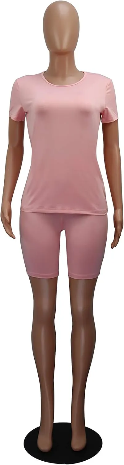 WPNAKS Women Tracksuit Sports Suit Crop Top Pants Outfit Yoga Workout High Waist Tight 2Pcs Outfit Set