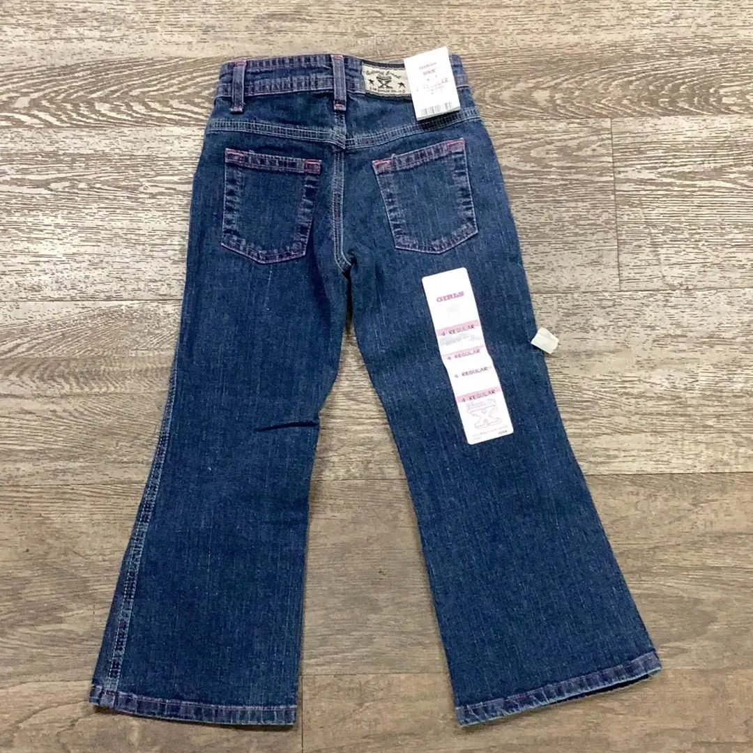 Wrangler Girl’s Jeans 20X Bootcut Rainbow Stitch
