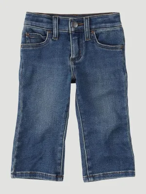 Wrangler Little Boys Stitched Bootcut Jean