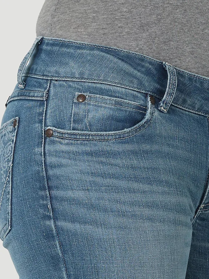 Wrangler Womens Retro Mae Paisley Bootcut Jean - Paige