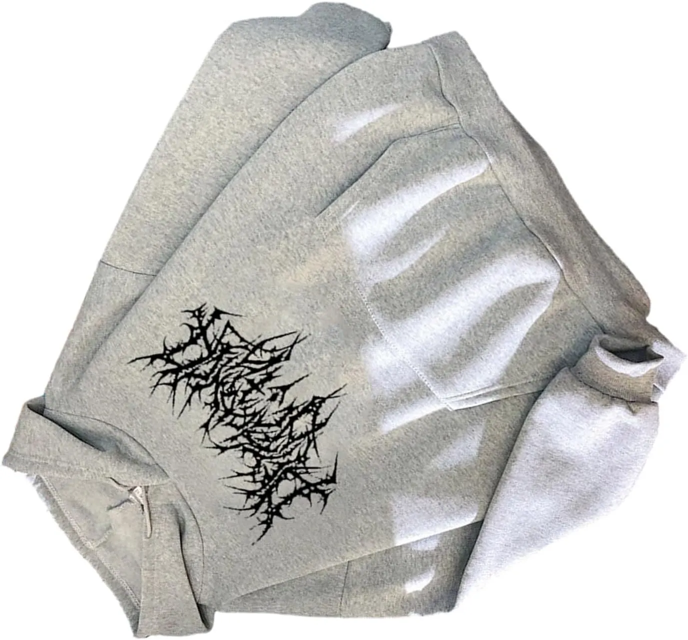 Y2K Grunge Gothic Graphics Hoodies Women Harajuku Aesthetic Hiphop Long Sleeve Oversized Sweatshirt Streetwear Autu